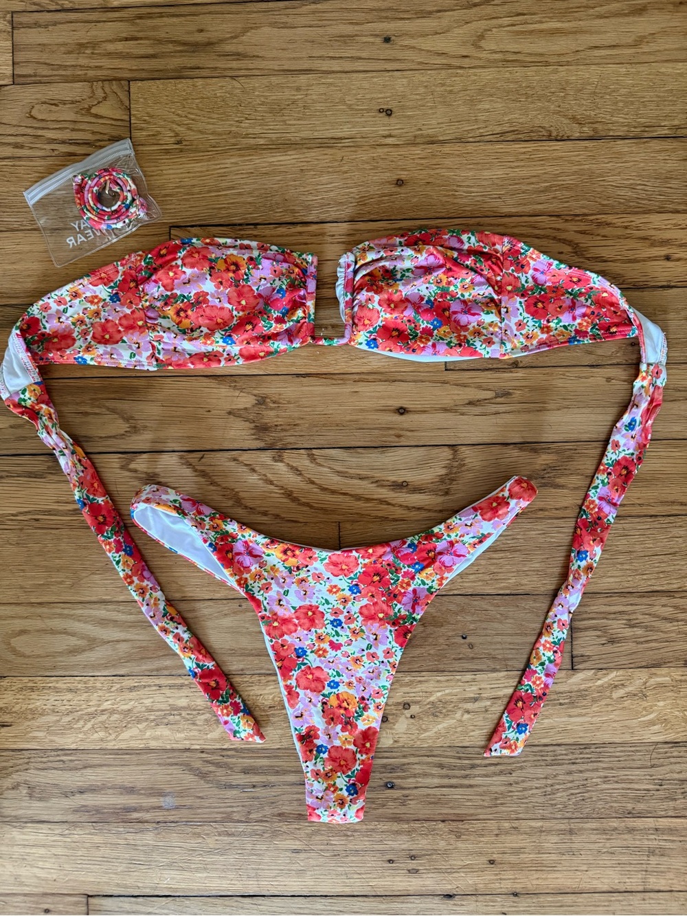 Monday Swimwear - floral bathing suit